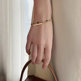 French Retro Bracelet Emerald Crystal Charm Bracelets Women Temperament Chain