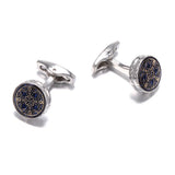 French Shirts Cufflinks Retro Pattern Men's High-quality Cuff Buttons
