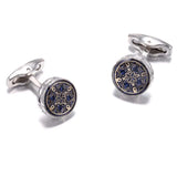 French Shirts Cufflinks Retro Pattern Men's High-quality Cuff Buttons