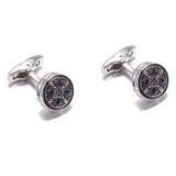 French Shirts Cufflinks Retro Pattern Men's High-quality Cuff Buttons