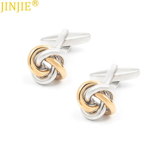 French Shirt Cufflinks & Two-Color Metal Cufflinks