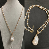Freshwater Pearl Necklace Anniversary Fine Jewelry Woman Girl