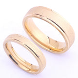 Frosted Couple Ring Wedding Rings High Jewelry