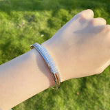 Diamond Adjustable Bracelet Hand Jewelry for Men and Women