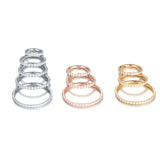 G23 Titanium Hinged Segment Rings for Septum Nose Earring 16G