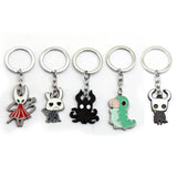 Hollow Knight Keychain Octopus Pendant Key Rings Holder Figure Chaveiro llaveros