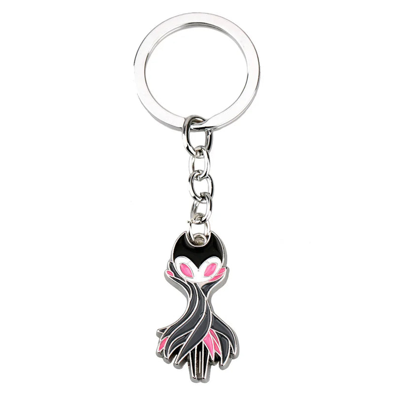 Hollow Knight Keychain Octopus Pendant Key Rings Holder Figure Chaveiro llaveros