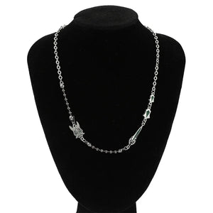 Genshin Impact Stainless Steel Necklace Hip Hop Pendant Jewelry Gift