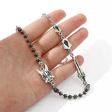 Genshin Impact Stainless Steel Necklace Hip Hop Pendant Jewelry Gift