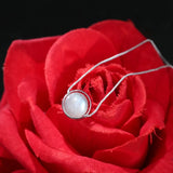 S925 Labradorite Pendant Necklace Crystal High Jewelry Natural Gem
