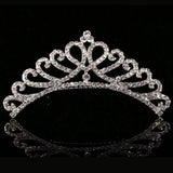 Girl Princess Crown Comb Inlaid Rhinestone Crown Hair Comb