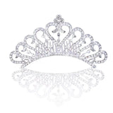 Girl Princess Crown Comb Inlaid Rhinestone Crown Hair Comb