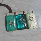 Glowing Stone Necklace Hiphop Style GLOW in the DARK Men Boys
