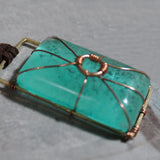 Glowing Stone Necklace Hiphop Style GLOW in the DARK Men Boys