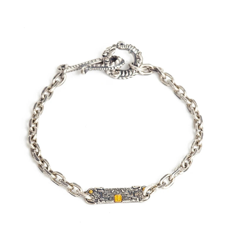 Gluttonous Pattern Too Horned Bracelet Craftsman Original Bracelet