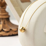 Stainless Steel Ball Pendant Necklace