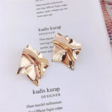 Geometric Clip Earrings for Women Party Jewelry Gift