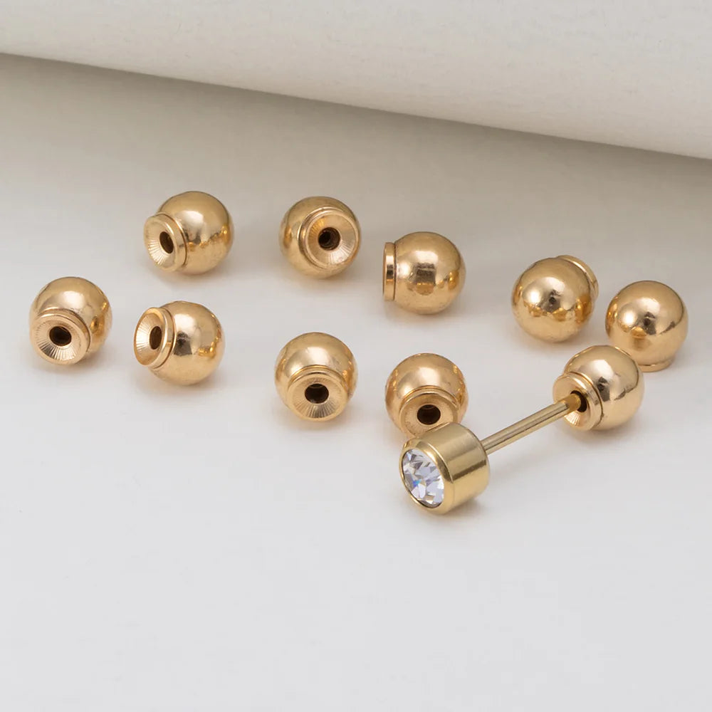 Silver Earring Backs Replacement for Fish Hook Earring Studs