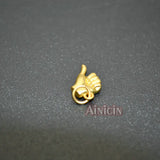 Hand Shape Thumb Charms for Bracelet Making Findings 20pc
