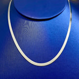 Snake Clavicle Chain 925 Silver Plating 18k Neck Chain Euro American