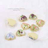 Colorful Heart Jelly Resin Charms Earring Pendants 30pcs