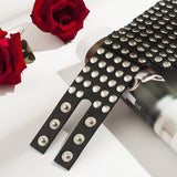 Goth Punk Leather Choker Necklace Gothic Collar