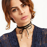 Gothic Lace Leather Velvet Tattoo Choker Necklaces For Women