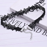 Gothic Lace Leather Velvet Tattoo Choker Necklaces For Women