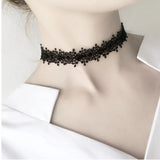 Gothic Lace Leather Velvet Tattoo Choker Necklaces For Women
