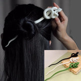 Gothic Snake Hair Stick Punk Style Hair Clip Women Headwear