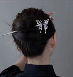 Gothic Snake Hair Stick Punk Style Hair Clip Women Headwear