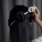 Gothic Snake Hair Stick Jewelry Hairpin punk Style Hair Clip Women Headwear