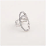 Gothic Metal Thin Nail Rings Butterfly Shape Rings