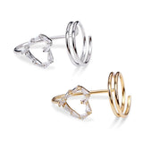 Gothic Metal Thin Nail Rings for Women