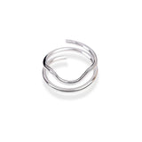 Gothic Metal Thin Nail Rings for Women