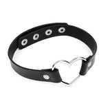 Gothic Punk Chocker Hip Hop Rock Faux Leather Rivets Necklace Women Teens Girls