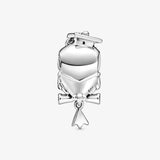 Family Owl Robot Pendant Charm Beads For DIY Jewelry