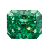 Green Radiant Ice Cut CZ 4K Diamond Lab Zircon 5A+ for Jewelry