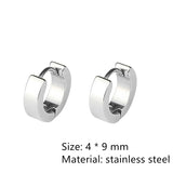 Stainless Steel Weight Loss Earrings for Slimming