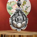 Guanyin Pendant Men's Necklace Maitreya Buddha Pendant Jewelry