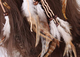 Feathers Hair Band Women Bohemian Indian Elastic headband Party Gift