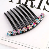 Rhinestone Barrette Hair Clip Tiara Headdress Crystal Hairpin Hair Accessories