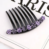 Rhinestone Barrette Hair Clip Tiara Headdress Crystal Hairpin Hair Accessories