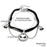 Halloween Necklace Skeleton Pumpkin Ghost Grim Reaper Spider Pendant Scary