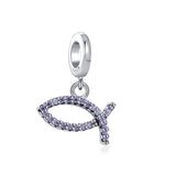 Skull Pendant Fish DIY Beads for Pandora Bracelet