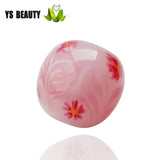 Hand-Painted Glass Beads Loose Beads Hand-Woven Pendant