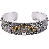 Gluttonous Men Women Open Bracelets Domineering Jewelry