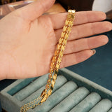 Copper Plated Chain Bracelet Unisex Jewelry Middle East Wedding