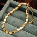 Copper Plated Chain Bracelet Unisex Jewelry Middle East Wedding