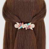 Rhinestone Flower Hair Accessory French Boutique Hairpin Women